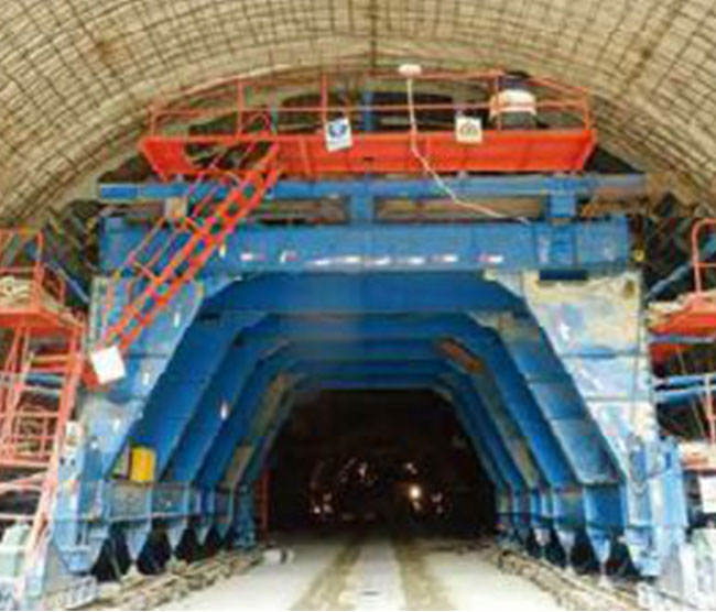 Rubber gasbag for tunnel and Bridge